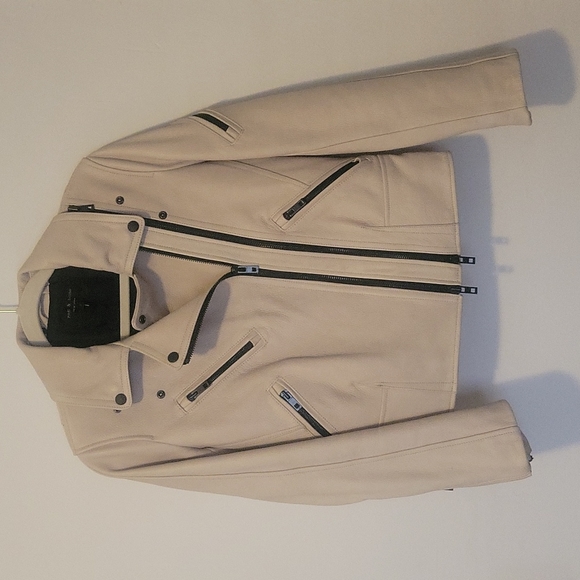 Rag and Bone Minerva Leather Jacket 4 - Picture 9 of 9